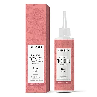 Kremasti Rose Gold toner za kosu Sessio 100ml