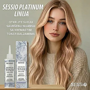 Biserni toner za plavu kosu Lunaria Pearl SESSIO 100 ml