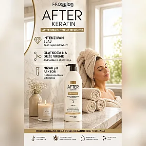 After Keratin šampon posle keratina 500 ml