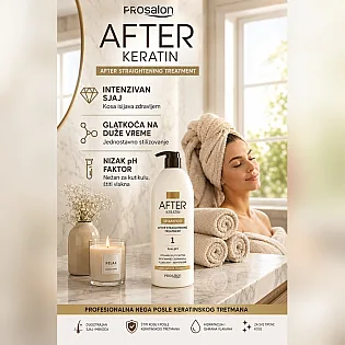 After Keratin šampon posle keratina 500 ml