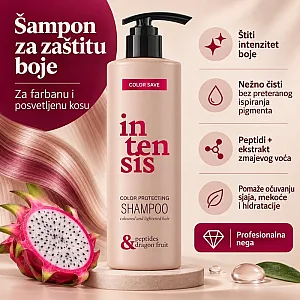 Šampon za farbanu kosu i zaštitu boje Intensis Color Save 1000 ml