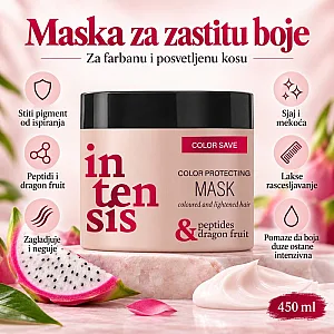 Maska za farbanu kosu i zaštitu boje Intensis Color Save 450 ml