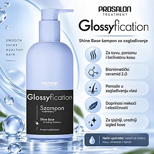 Šampon za sjaj kose Glossification Shine Base 400 ml