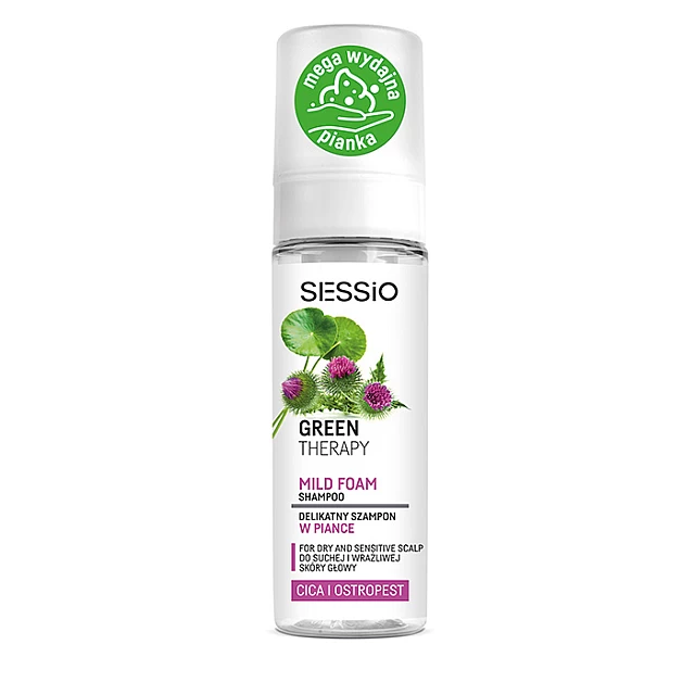 Blagi šampon za suvu i osetljivu kožu glave - SESSIO GREEN THERAPY 175G Blagi šampon za suvu i osetljivu kožu glave - SESSIO GREEN THERAPY 175G