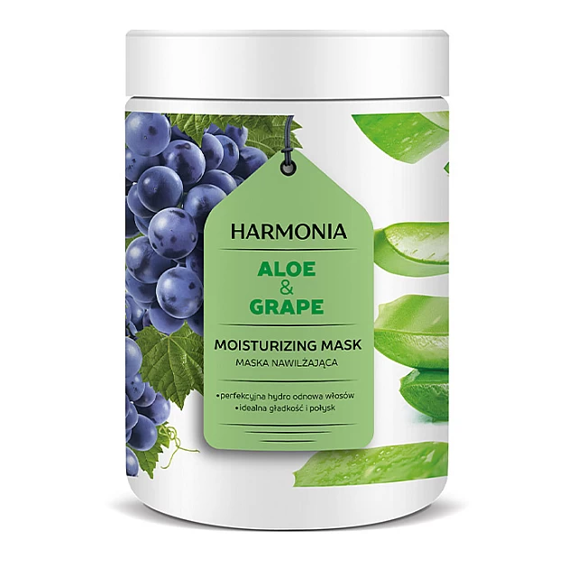Maska za suvu kosu sa aloe verom i grožđem - HARMONIA 1000g Maska za suvu kosu sa aloe verom i grožđem - HARMONIA 1000g
