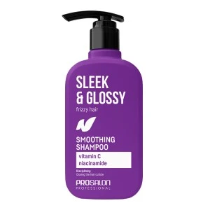 SLEEK& GLOSSY- Šampon za sjajnu kosu sa vitaminom C i niacinamidom 375ml