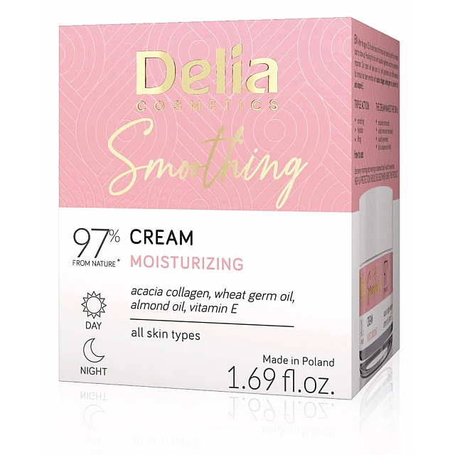 Hidratantna krema za lice Smoothing | Delia | Kozmo - 5906750808178