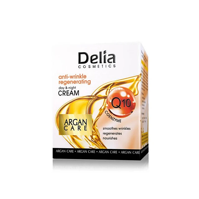 ARGAN CARE Dnevno-noćna krema protiv bora 30+ sa arganom i koenzimom Q10 50 ml  | DELIA Cosmetics | Kozmo