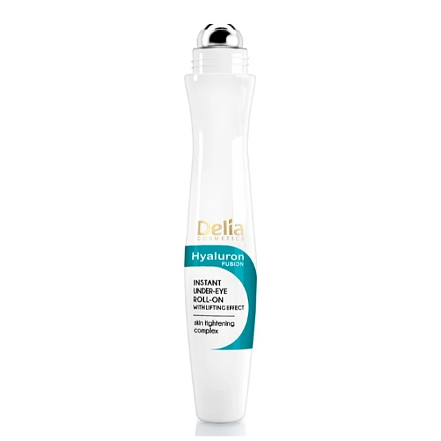 HYALURON FUSION Roll-on sa hijaluronskom kiselinom i kofeinom za područje oko očiju sa lifting efektom 15 ml  | DELIA Cosmetics | Kozmo
