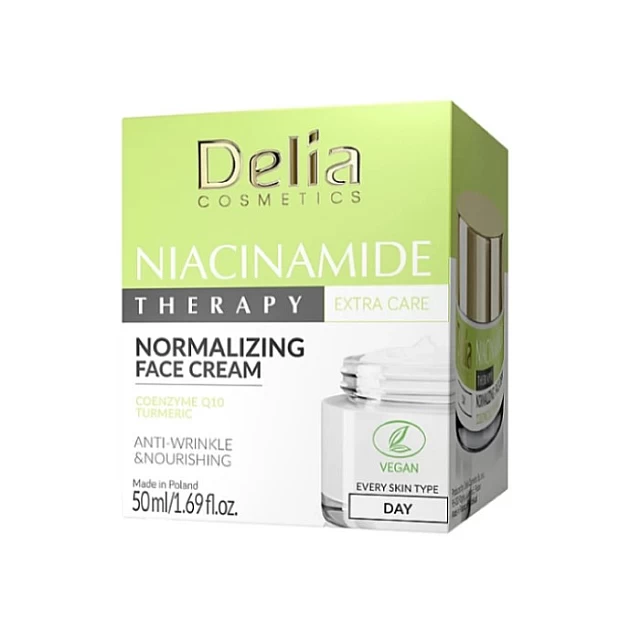 Niacinamid za Lice - Krema za sužavanje pora NIACINAMID THERAPY 5906750804927 Delia Kozmo Niacinamid za Lice - Krema za sužavanje pora NIACINAMID THERAPY 5906750804927 Delia Kozmo