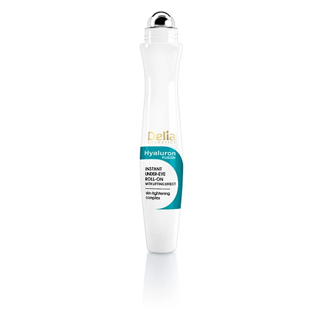 HYALURON FUSION Roll-on sa hijaluronskom kiselinom i kofeinom za područje oko očiju sa lifting efektom 15 ml | DELIA Cosmetics | Kozmo HYALURON FUSION Roll-on sa hijaluronskom kiselinom i kofeinom za područje oko očiju sa lifting efektom 15 ml | DELIA Cosmetics | Kozmo