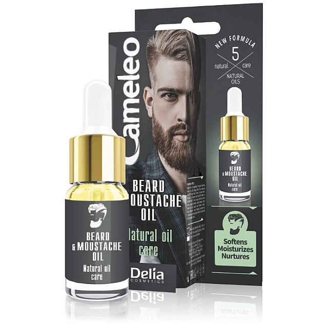 Ulje za bradu i brkove CAMELEO MEN 10ml | DELIA Cosmetics | Kozmo Ulje za bradu i brkove CAMELEO MEN 10ml | DELIA Cosmetics | Kozmo