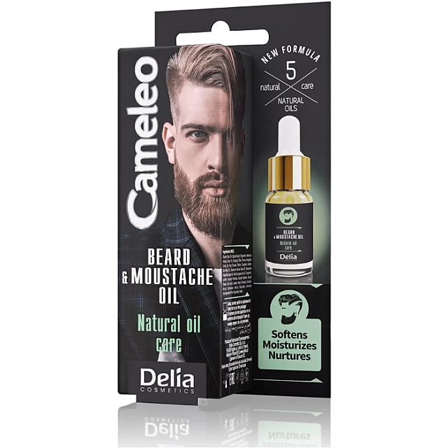 Ulje za bradu i brkove CAMELEO MEN 10ml | DELIA Cosmetics | Kozmo Ulje za bradu i brkove CAMELEO MEN 10ml | DELIA Cosmetics | Kozmo