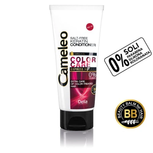 CAMELEO BB COLOR CARE Balzam sa keratinom za farbanu i posvetljivanu kosu bez soli 200 ml - DELIA