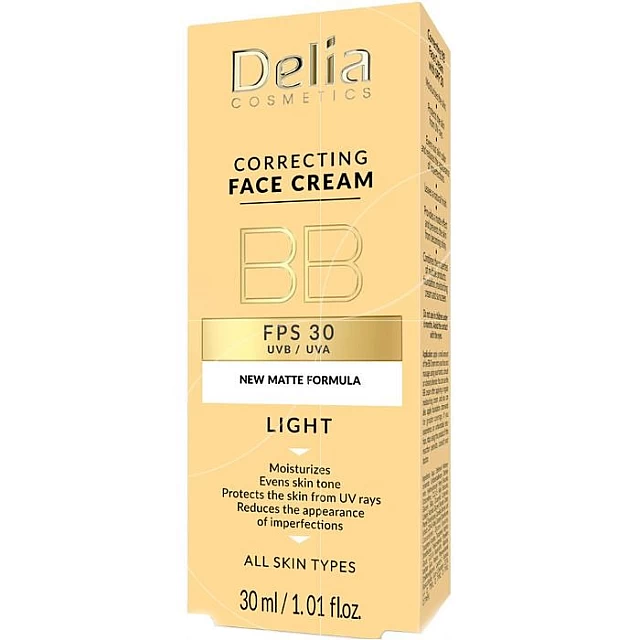 BB krema za korekciju kože lica SPF30 light 30ml 5901350485163 | cosmo.rs | Delia BB krema za korekciju kože lica SPF30 light 30ml 5901350485163 | cosmo.rs | Delia