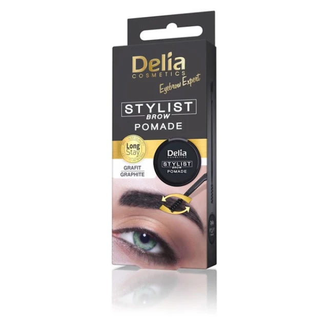 Pomada za obrve u grafit boji  4 ml  | DELIA Cosmetics | Kozmo