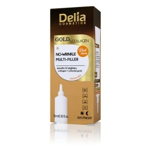 GOLD & COLLAGEN Serum za lice sa hijaluronskom kiselinom za popunjavanje bora 15 ml - DELIA GOLD & COLLAGEN Serum za lice sa hijaluronskom kiselinom za popunjavanje bora 15 ml - DELIA