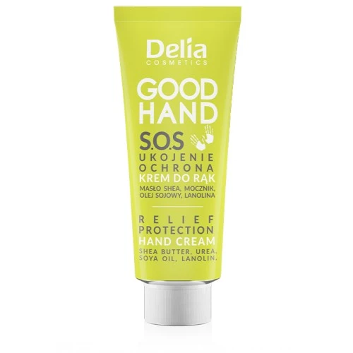GOOD HAND Krema za ruke sa pantenolom, lanolinom, ši puterom i sojinom uljem protiv iritacija 75 ml - DELIA