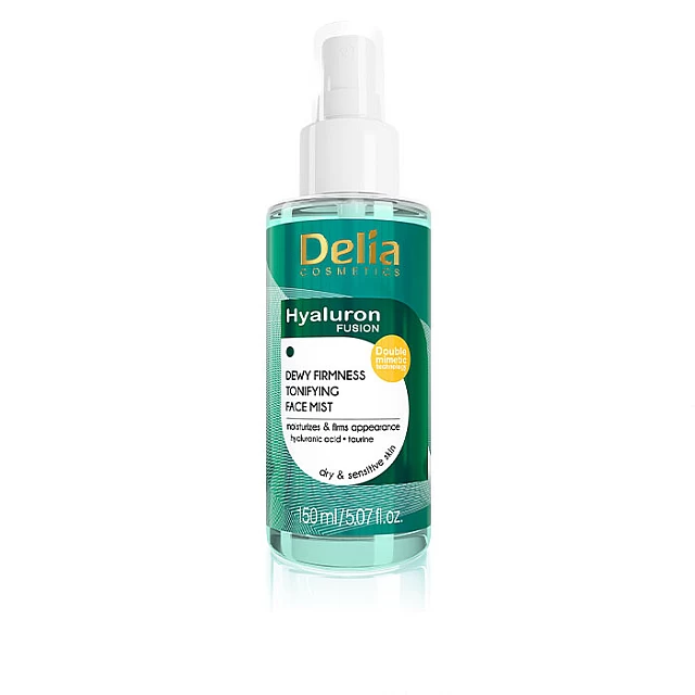 Tonizirajući mist za lice za učvršćivanje kože - HYALURON FUSION 150ml | DELIA Cosmetics | Kozmo Tonizirajući mist za lice za učvršćivanje kože - HYALURON FUSION 150ml | DELIA Cosmetics | Kozmo