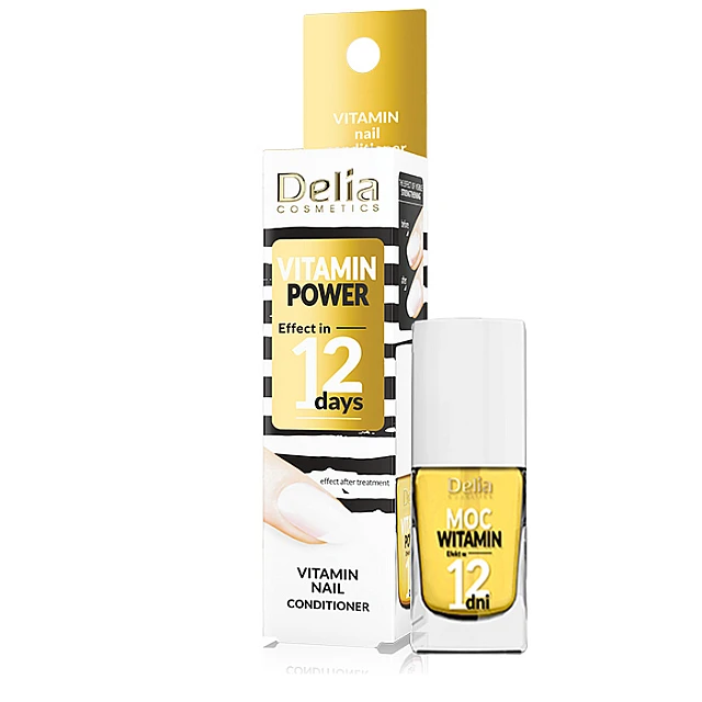 Vitaminski tretman za nokte - efekat rezultat za 12 dana VITAMIN POWER - DELIA 11 ml| DELIA Cosmetics | Kozmo