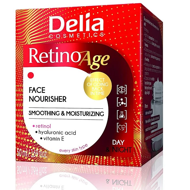 RETINOAGE -  Hidratantna krema za lice za dan i noć 50 ML | Delia Cosmetics | Kozmo