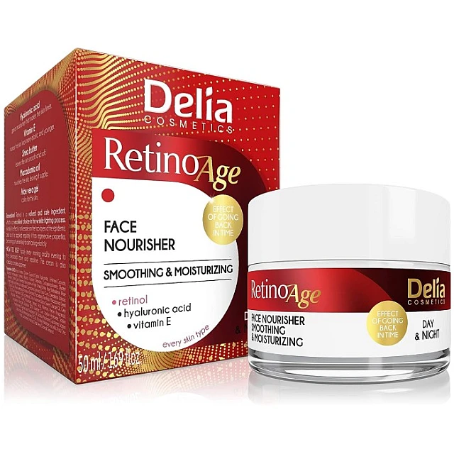 RETINOAGE -  Hidratantna krema za lice za dan i noć 50 ML | Delia Cosmetics | Kozmo