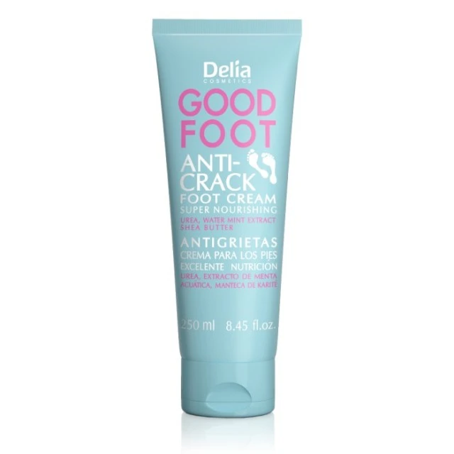 ANTI-CRACK - Krema Za Stopala I Ispucale Pete Sa Ureom 250ml | Delia Cosmetics | Kozmo