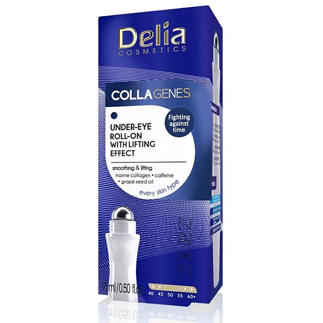 Collagenes Roll-on protiv bora za predeo oko očiju sa lifting efektom 15ml | Delia Cosmetics | Kozmo Collagenes Roll-on protiv bora za predeo oko očiju sa lifting efektom 15ml | Delia Cosmetics | Kozmo