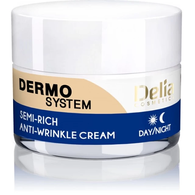 DERMO SYSTEM - Polu-bogata krema za lice sa delovanjem protiv bora 50 ml | DELIA Cosmetics | Kozmo DERMO SYSTEM - Polu-bogata krema za lice sa delovanjem protiv bora 50 ml | DELIA Cosmetics | Kozmo