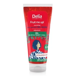 Gel za umivanje lica i tela - jagoda, 200ml