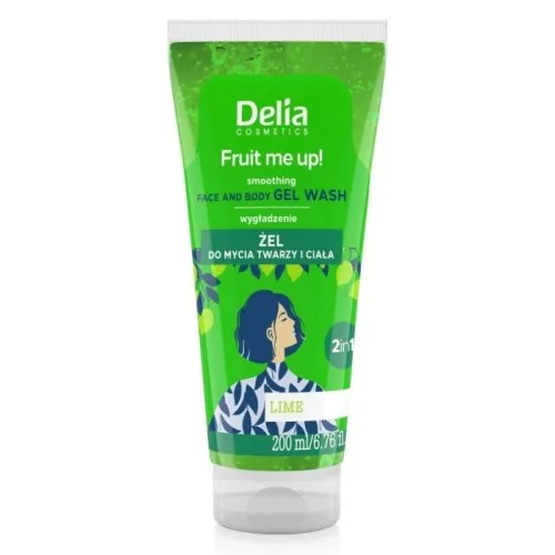 Gel za umivanje lica i tela - limeta 200 ml