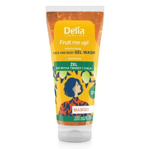 Gel za umivanje lica i tela - mango, 200 ml