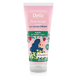 Krema za lice i telo sa jagodom, 200ml