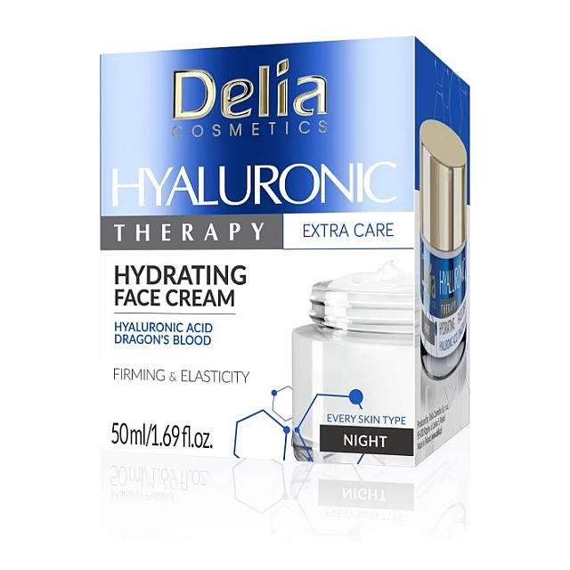 Krema za hidrataciju lica sa hijaluronskom kiselinom 50ml | Delia Cosmetics | Kozmo Krema za hidrataciju lica sa hijaluronskom kiselinom 50ml | Delia Cosmetics | Kozmo
