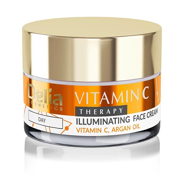 VITAMIN C THERAPY Krema za lice - sa efektom posvetljivanja 50 ml | DELIA Cosmetics | Kozmo VITAMIN C THERAPY Krema za lice - sa efektom posvetljivanja 50 ml | DELIA Cosmetics | Kozmo