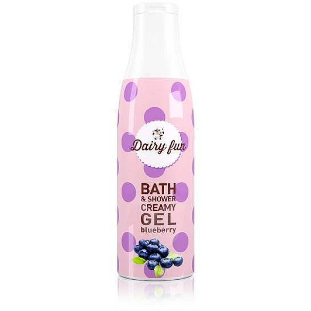 DAIRY FUN Gel za tuširanje sa borovnicom 400 ml | DELIA Cosmetics | Kozmo DAIRY FUN Gel za tuširanje sa borovnicom 400 ml | DELIA Cosmetics | Kozmo