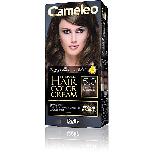 Farba za kosu CAMELEO OMEGA 5 sa dugotrajnim efektom 5.0 - DELIA