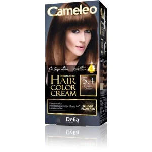 Farba za kosu CAMELEO OMEGA 5 sa dugotrajnim efektom 5.4 - DELIA
