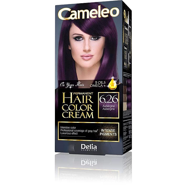 Farba za kosu CAMELEO OMEGA 5 sa dugotrajnim efektom 6.26 | DELIA Cosmetics | Kozmo Farba za kosu CAMELEO OMEGA 5 sa dugotrajnim efektom 6.26 | DELIA Cosmetics | Kozmo