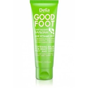 Omekšavajući balzam sa kestenom i eteričnim uljima badema i nane za teška i umorna stopala i noge XXL GOOD FOOT 250 ml - Delia