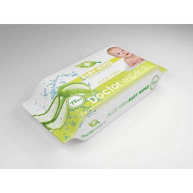 DR. WIPES - Vlažne maramice sa ekstraktom aloja vere DR. WIPES - Vlažne maramice sa ekstraktom aloja vere