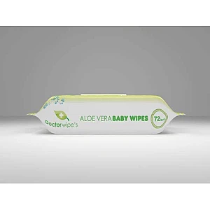 DR. WIPES - Vlažne maramice sa ekstraktom aloja vere sa poklopcem
