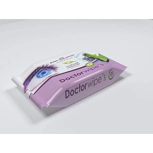 DR. WIPES - Vlažne maramice za skidanje šminke sa ekstraktom grožđa DR. WIPES - Vlažne maramice za skidanje šminke sa ekstraktom grožđa
