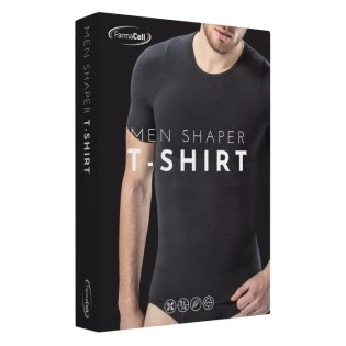 Majica sa pojasom za mršavljenje i steznikom za stomak sa kratkim rukavima 419 - FARMACELL