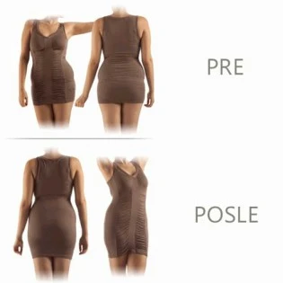 Pojas za mršavljenje, zatezanje stomaka i podizanje zadnjice SHAPE Tanga 610 - COTTON - FARMACELL