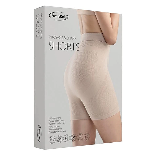 Šorts za mršavljenje, zatezanje stomaka i podizanje zadnjice MASSAGE & SHAPE 302 - FARMACELL