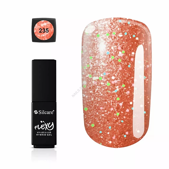 Flexy Hybrid Gel Trajni gel lak za nokte UV/LED - 235 5902560546439| SILCARE | KOZMO Flexy Hybrid Gel Trajni gel lak za nokte UV/LED - 235 5902560546439| SILCARE | KOZMO