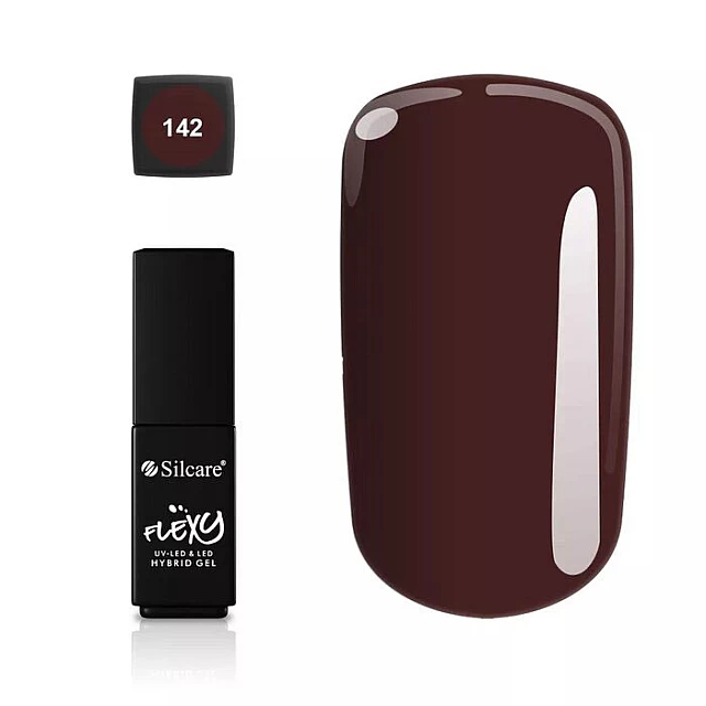 Flexy Hybrid Gel Trajni gel lak za nokte UV/LED - 142 5902560526165| SILCARE | KOZMO Flexy Hybrid Gel Trajni gel lak za nokte UV/LED - 142 5902560526165| SILCARE | KOZMO