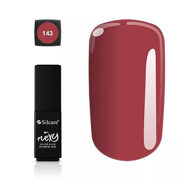 Flexy Hybrid Gel Trajni gel lak za nokte UV/LED - 143 5902560526172| SILCARE | KOZMO Flexy Hybrid Gel Trajni gel lak za nokte UV/LED - 143 5902560526172| SILCARE | KOZMO