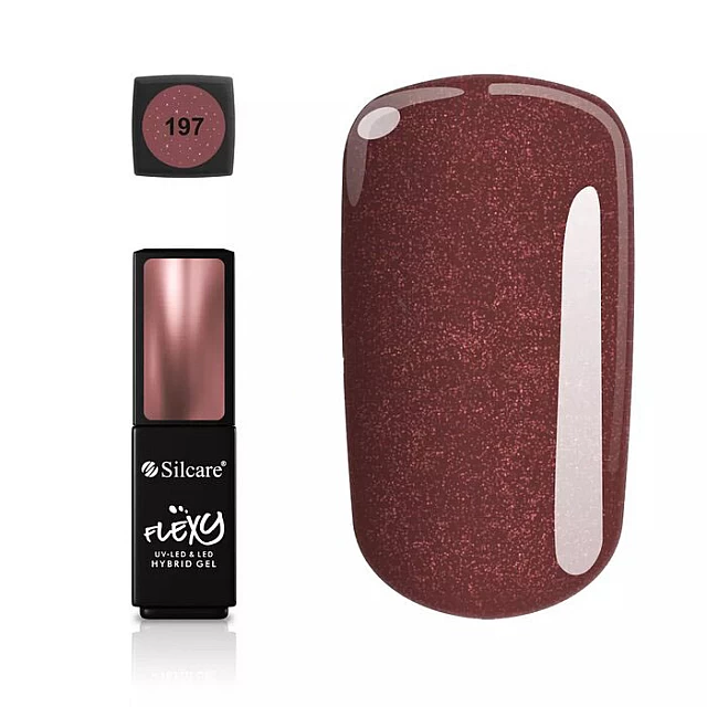 Flexy Hybrid Gel Trajni gel lak za nokte UV/LED - So Rose So Gold 197 - Tampo 5902560538946| SILCARE | KOZMO Flexy Hybrid Gel Trajni gel lak za nokte UV/LED - So Rose So Gold 197 - Tampo 5902560538946| SILCARE | KOZMO